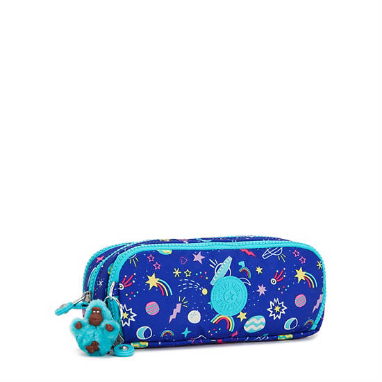 Sacs Kipling Gitroy Printed Pencil Case Violette | FR 1085TC
